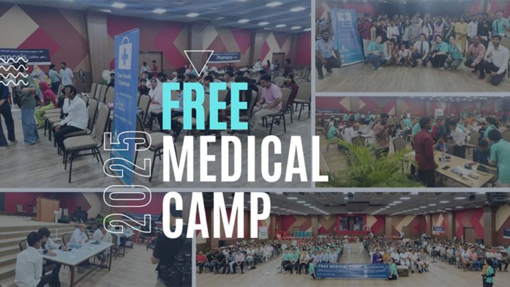 The Free Medical camp held at Farrukh Nagar, Haryana, NCR Delhi from July 26-27, 2025